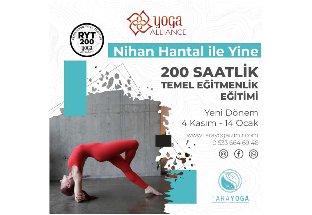 Nihan Hantal ile 200 Saat Temel Yoga Uzmanlaşma Programı